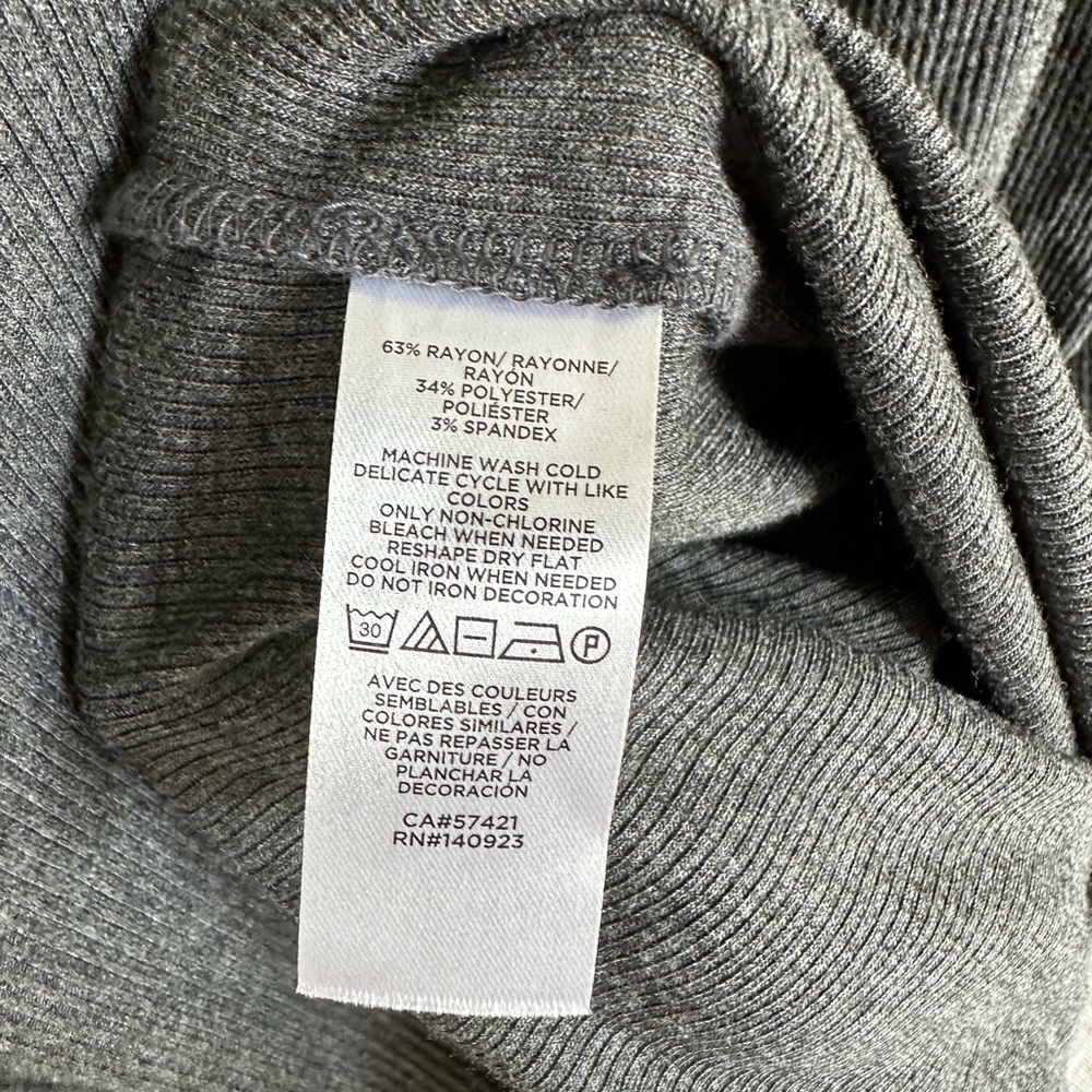 LOFT Ribbed Turtleneck - Picture 4 of 6